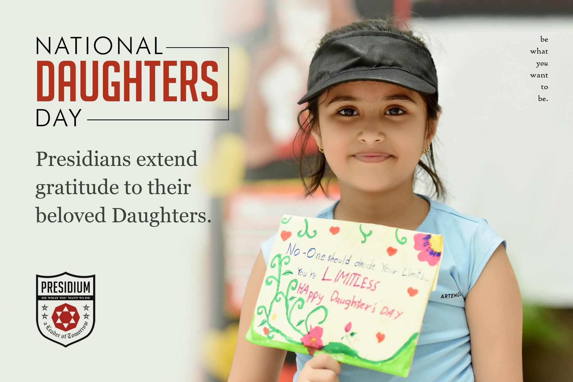 Presidium Indirapuram, PRESIDIANS CELEBRATE DAUGHTERS’ DAY WITH LOVE AND APPRECIATION